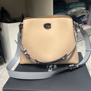 Coach Willow Shoulder Bag in Colorblock